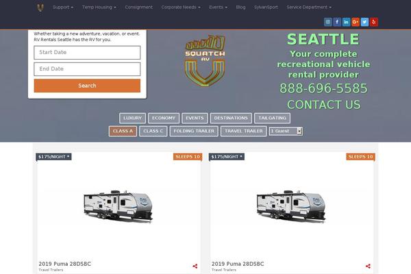 rvrentalsseattle.com site used Rvrental