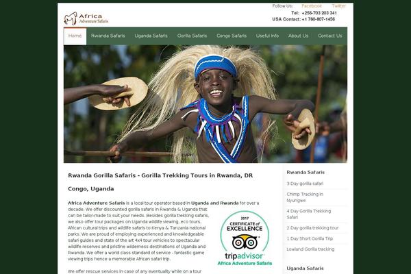 rwandagorillassafari.com site used Rwandagorillassafari