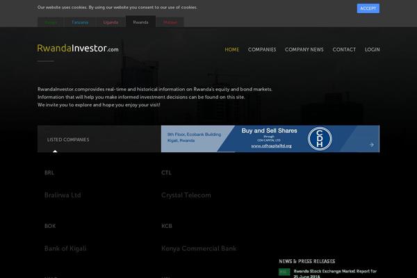 rwandainvestor.com site used Rwandainvestor