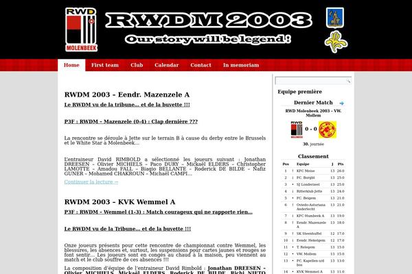 rwdm.be site used Rwdmtest2