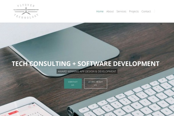 Salient theme site design template sample
