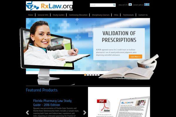 rxlaw.org site used Rxlaw