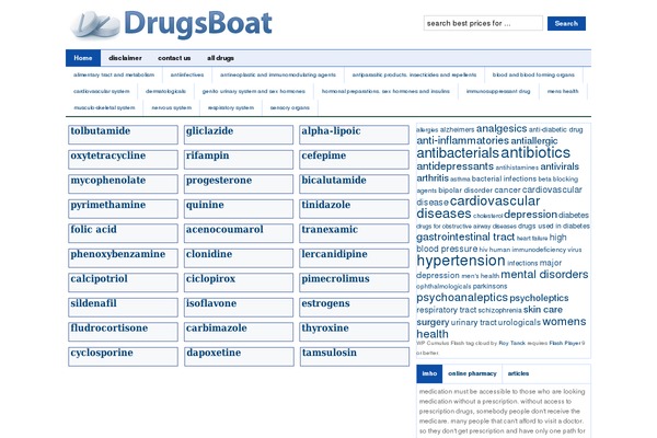 drugsboat WordPress theme, websites list used drugsboat theme drugsboat theme websites examples