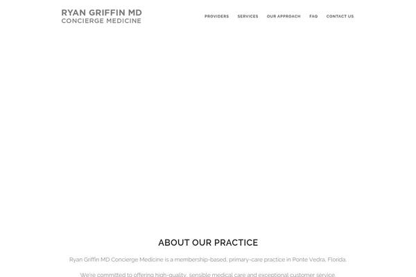 Total theme site design template sample