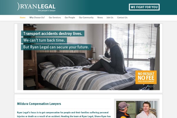 ryanlegal.com.au site used Ryanlegal