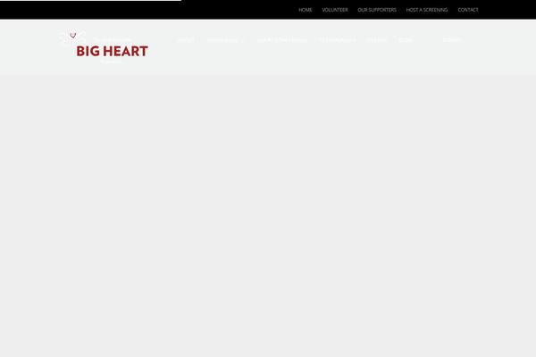 Heartfelt theme site design template sample