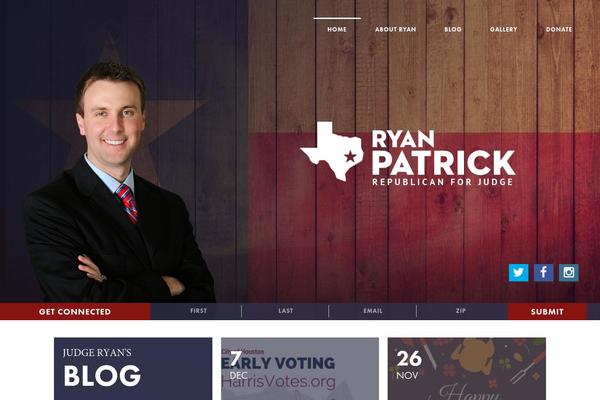 ryanpatrickforjudge.com site used Patrick