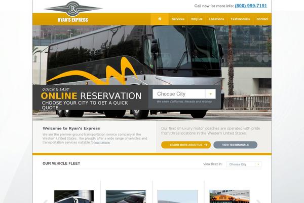 ryanstransportation.com site used Ryanexpress