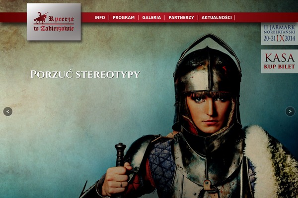 rycerzewzabierzowie.pl site used Rycerzewzabierzowie
