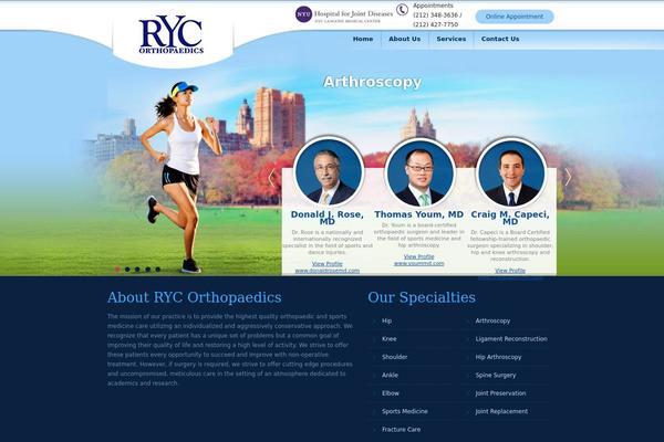 rycorthopaedics.com site used Rycorthopaedics
