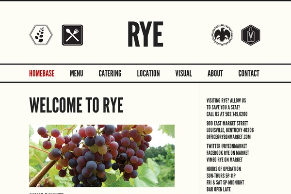 ryeonmarket.com site used Rye