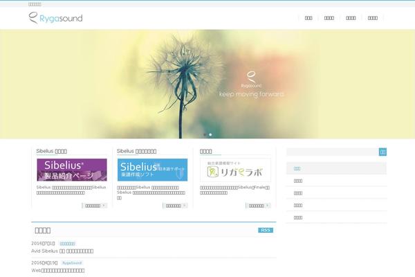 rygasound.com site used Ryga_theme
