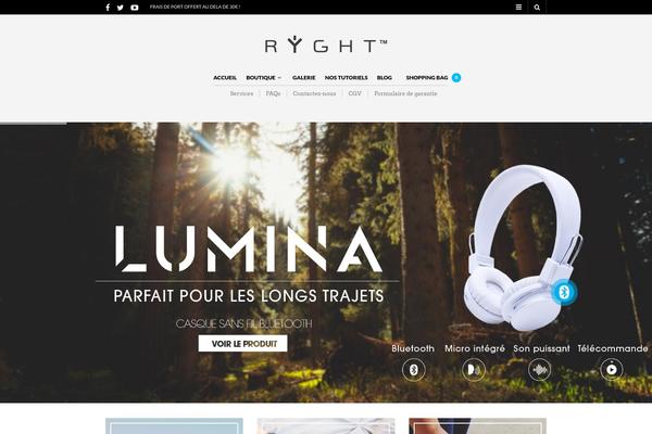ryght.com site used Theretailer2