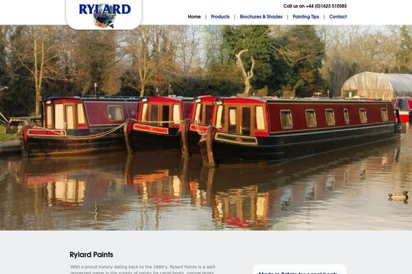 rylardpaints.co.uk site used Subsite-theme
