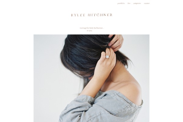 Prophoto4 theme site design template sample