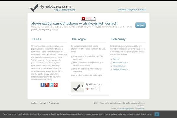 rynekczesci.com site used Simplefolio