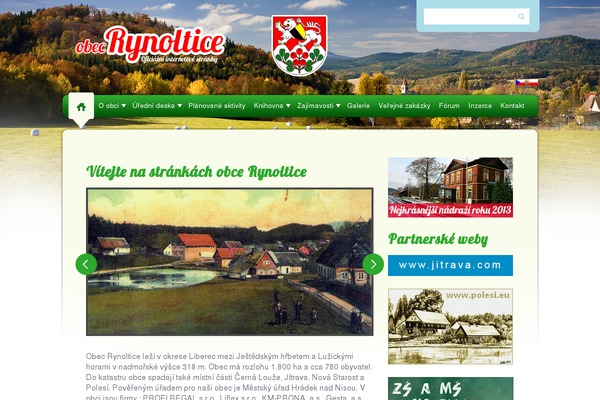 rynoltice.cz site used Rynoltice