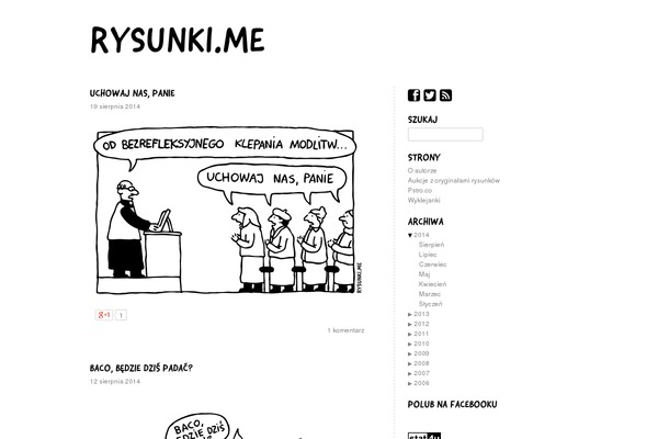 rysunki.me site used Rysunki