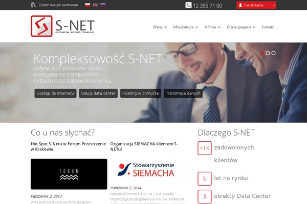 s-net.pl site used Snet