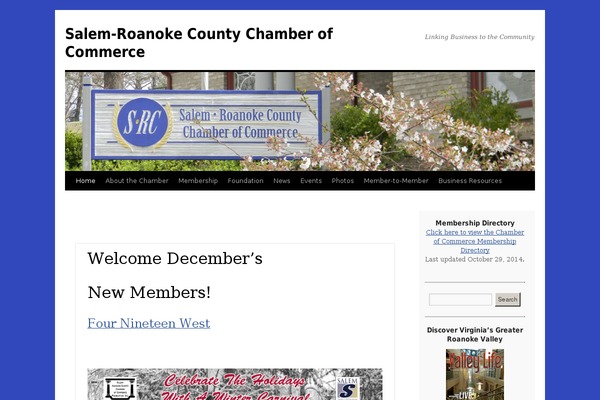 Twenty Ten theme site design template sample