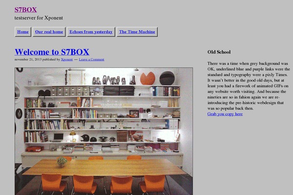 old-school WordPress theme, websites list used old-school theme old-school theme websites examples