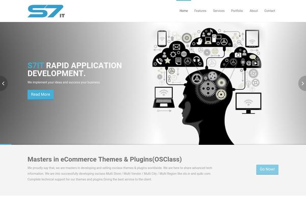 3Clicks theme site design template sample