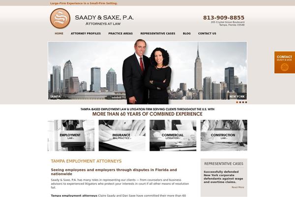 saadyandsaxe.com site used Sands