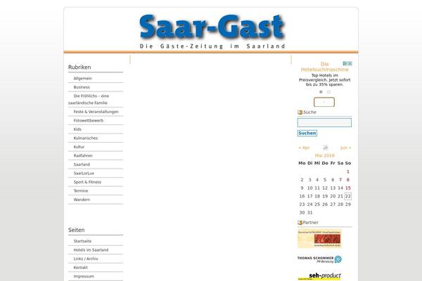 saar-gast.de site used Saargast