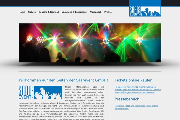 saarevent.com site used Saarevent2015
