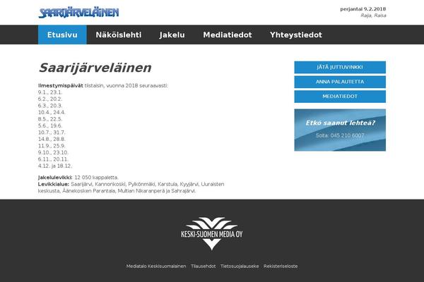 saarijarvelainen.fi site used Pikkulehdet