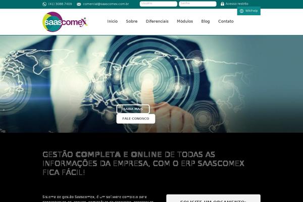 saascomex.com.br site used Saascomex