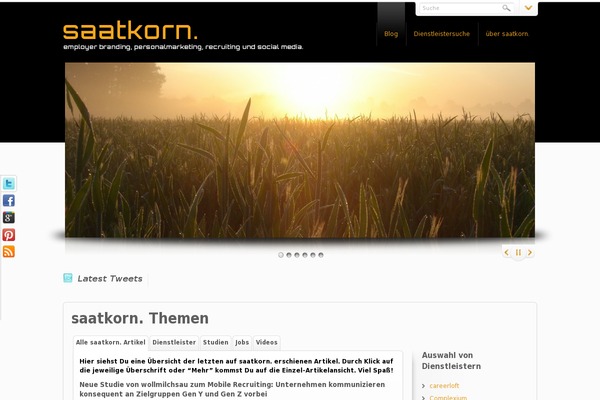 saatkorn.com site used Colormag-pro-bundle