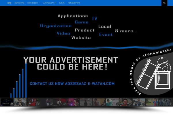 saaz-e-watan.com site used Saaz-e-watan