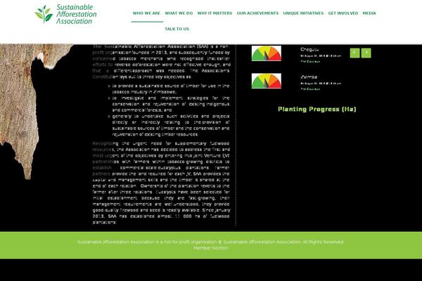 saazimbabwe.org site used Webstudio