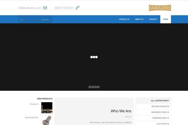 Porto Child theme site design template sample