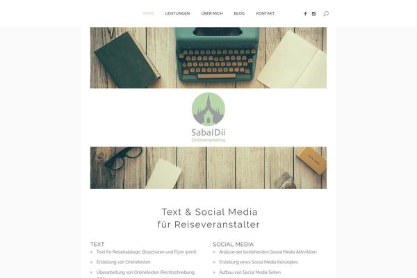 sabaidii.de site used Homa