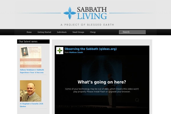 sabbathliving.org site used Be2