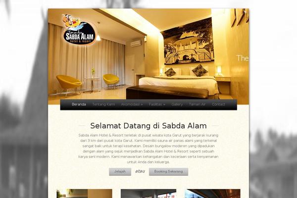 Hotelmaster theme site design template sample