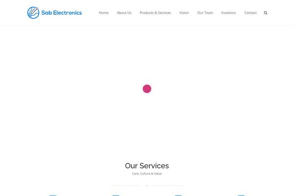 Impreza theme site design template sample