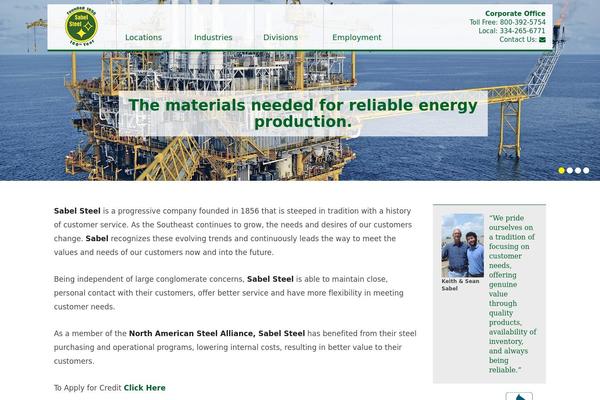 sabelsteel.com site used Sabel