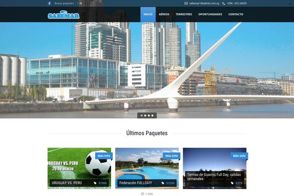 sabemar.com site used Tour Package