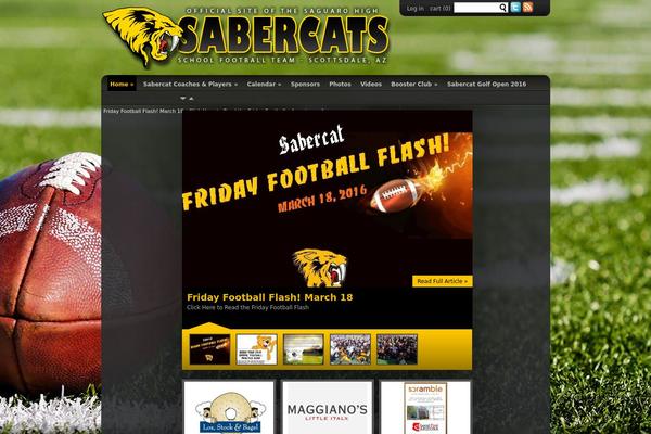 sabercatfootball.com site used Team-theme-2