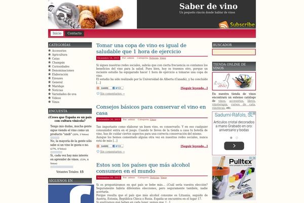 saberdevino.com site used Prosumer
