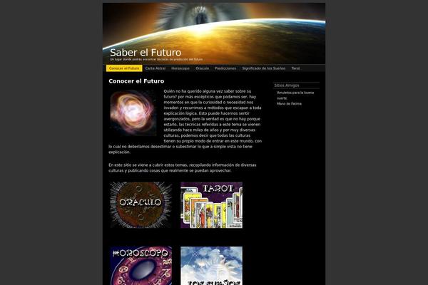 saberelfuturo.com site used Atmosphere 2010