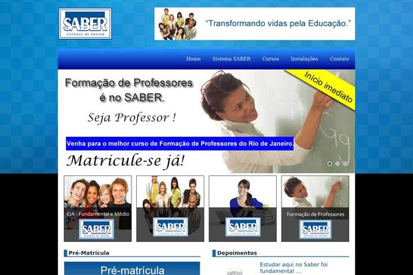 sabersistemasdeensino.com.br site used Saber
