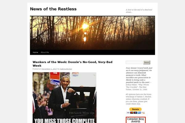 Twenty Ten theme site design template sample