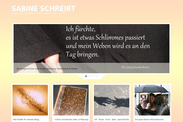 Parabola theme site design template sample