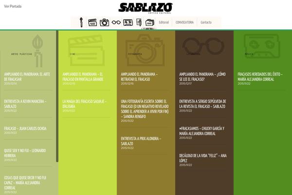 sablazo.com site used Rainbow-wp