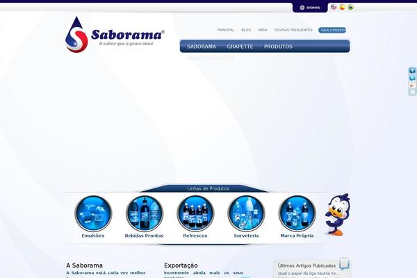 saborama.com.br site used Atuart