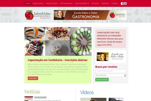 saboresabergastronomia.com.br site used Sabor-gastronomia